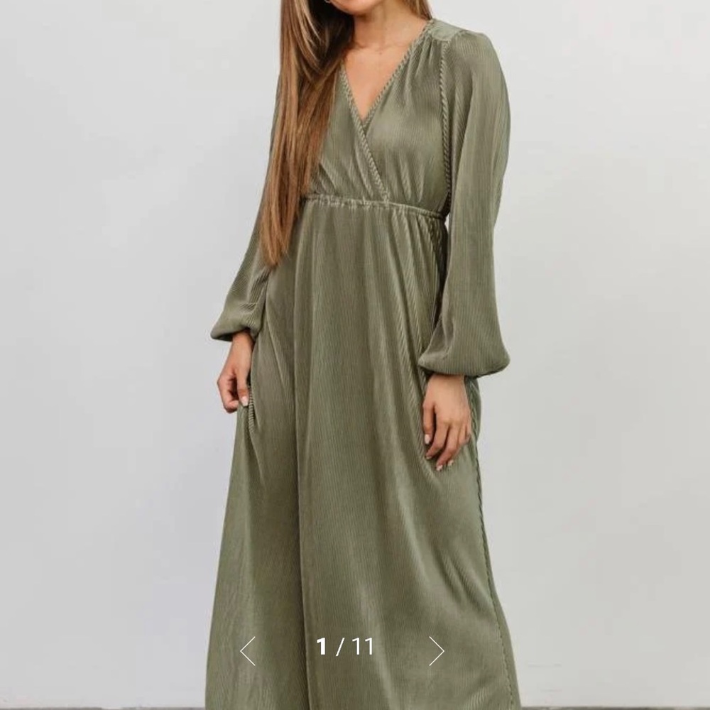 Baltic Born Venus Pleated Maxi Dress